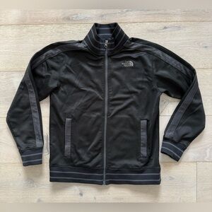 The North Face A5 Series track jacket. Boys Large. Black.